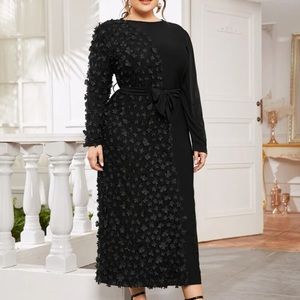 Women’s Black Midi Dress